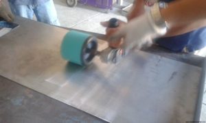 stainless hairline finish stage 1 - by shefa industrial