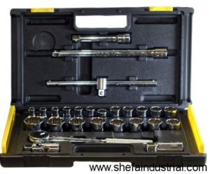 Stanley 1/2 DR 27-piece Socket Set (Silver) - 86477