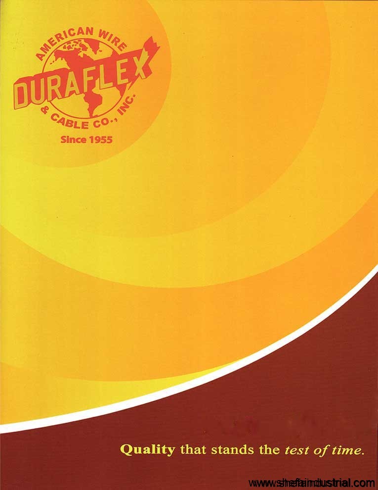 duraflex brochure page 1